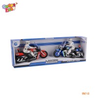 9967-10 Hot-selling toy children's toy police car inertial motorcycle