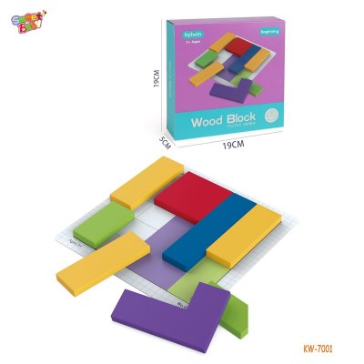 New board game toys wooden block puzzle game for gift