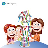 Baby colorful educational Table game  toy  tower children party toy kit Stacking Toddler Toys