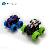 New! Friction monster truck , push and go diecast car with 360 degree spinning