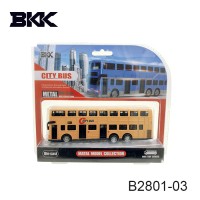 B2801-03 Shantou BKK toys metal city bus toy