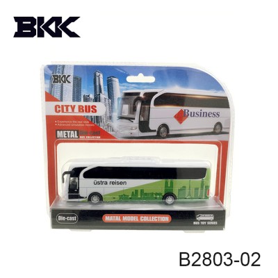 B2803-02 Shantou BKK toys metal city bus toy