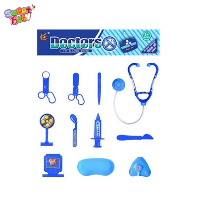 Plastic pretend play toy medicine suit mini kids toys doctor set toys