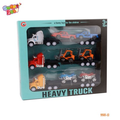 99B5-10  Friction trailer toys Children's favorite toys (single-board car)